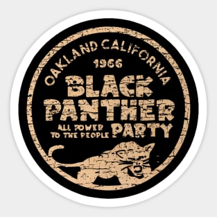 Oakland California 1966 Original Aesthetic Tribute 〶 Sticker